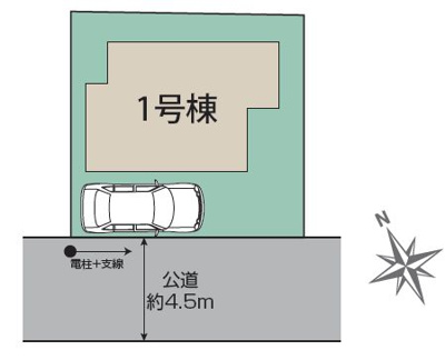 【区画図】 | 国分寺市西恋ヶ窪4丁目　新築戸建　全1棟