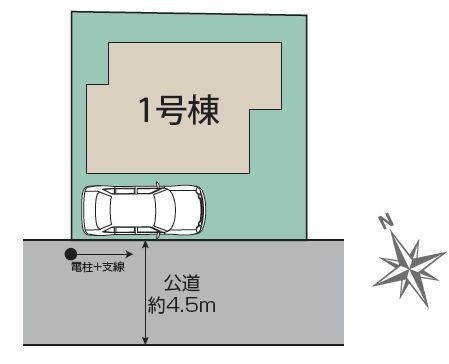【区画図】 | 国分寺市西恋ヶ窪4丁目　新築戸建　全1棟