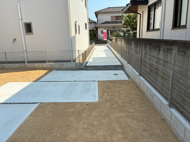 hajio029Livele Garden.S総社市清音上中島第4 新築分譲住宅 3号棟の庭