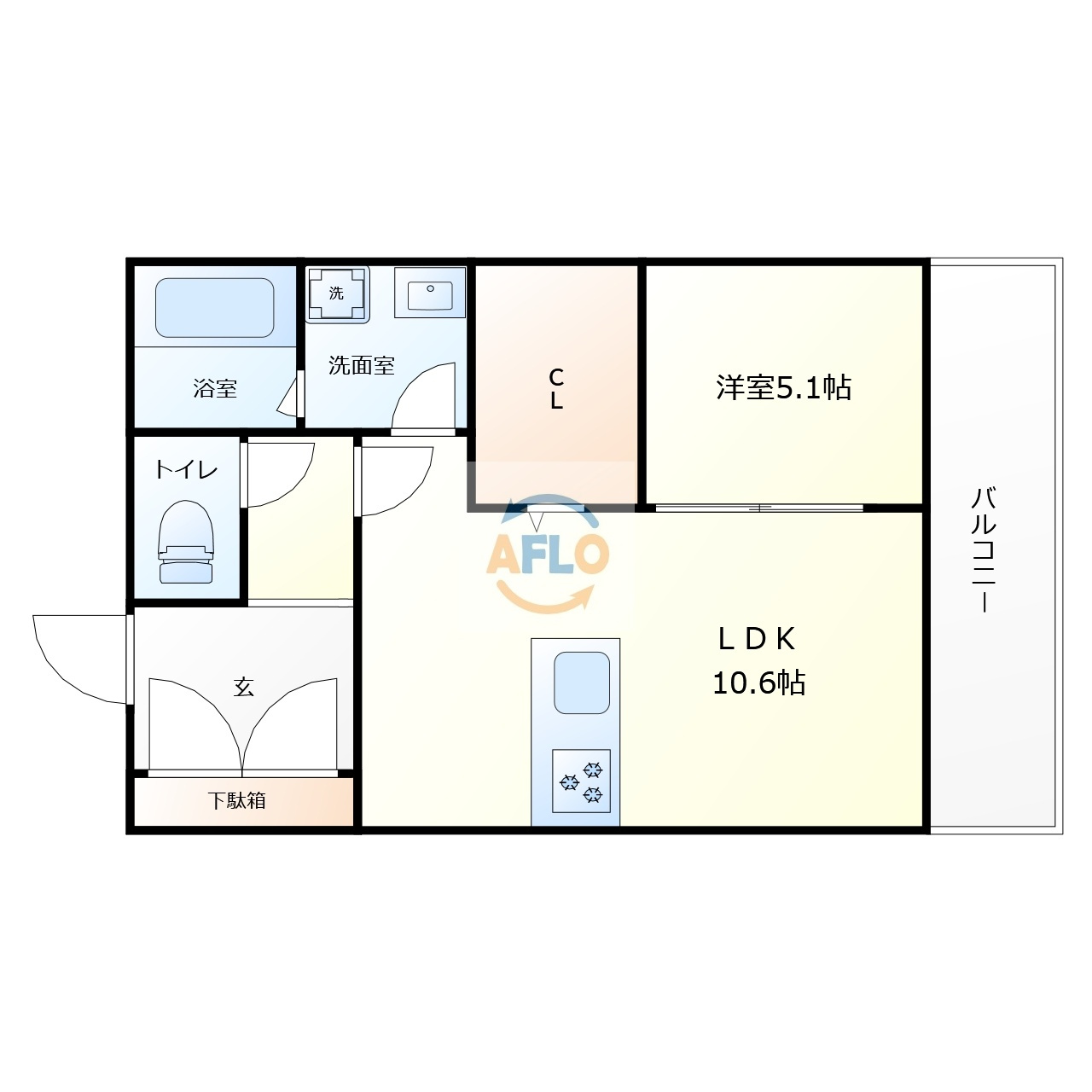 ポーラーベアーの間取り|ポーラーベアー　間取り