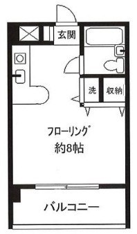 【間取り】 | 第10岩田ビル