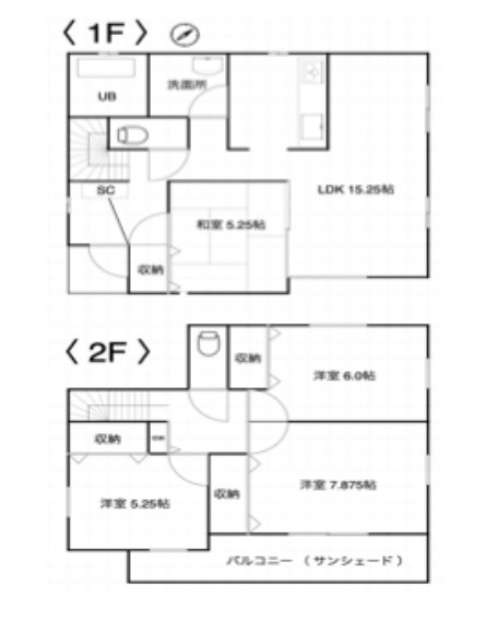 上尾市浅間台3丁目　中古戸建の間取り|上尾市浅間台3丁目　中古戸建・4LDK・土地面積128.78m2・建物面積97.5m2