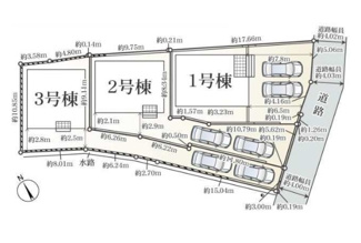 【区画図】 | 日進市岩崎町梅ノ木46-4【仲介手数料無料】新築一戸建て　2号棟