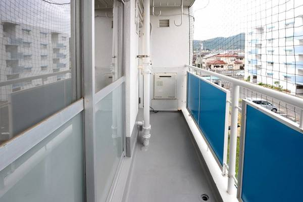 ビレッジハウス野芥2号棟のバルコニー|ビレッジハウスの同一物件・同一タイプの間取りの写真です