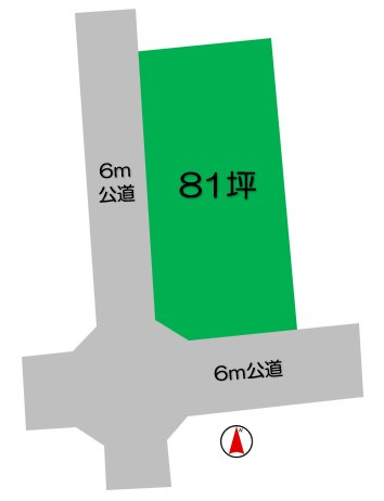 【土地図】 | 太田市高林東町　土地