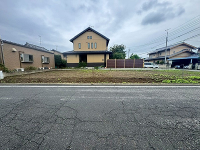 【前面道路含む現地写真】 | 太田市高林東町　土地