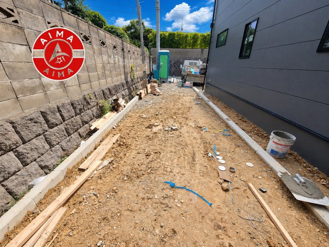 福岡市南区大池1丁目第2-3棟（3号棟）の外観|広々した駐車場です。