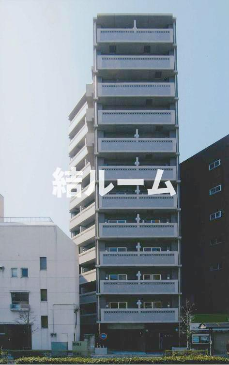 板橋区幸町の賃貸マンションの外観パース