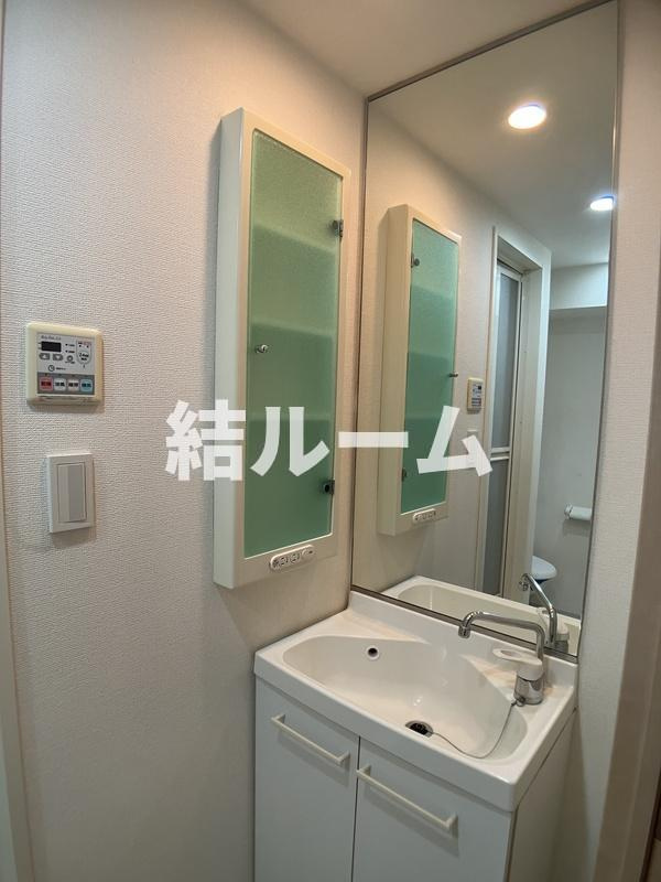 板橋区幸町の賃貸マンションの洗面所