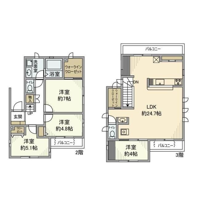 ＮＭメゾンの間取り|間取りです。