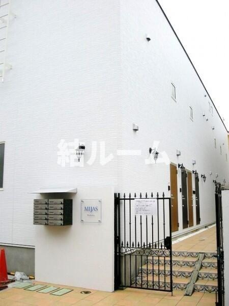 板橋区大谷口２丁目の賃貸マンションのエントランス