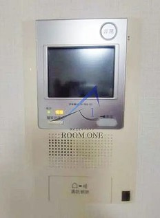 ラ・プラージュのセキュリティ|モニター付きインターホンです。