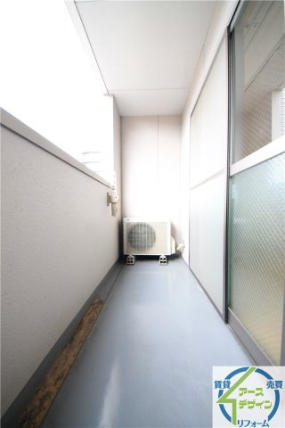 リバーサイド安藤Ⅱのバルコニー|※類似部屋