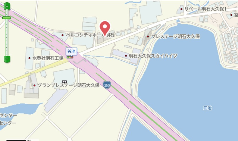 プレステージ明石大久保Ⅳ　10階の地図