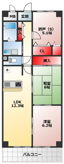 【間取り】 | エスポワール21