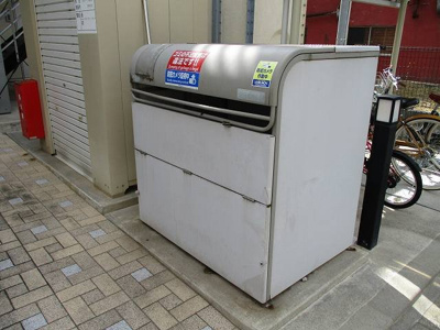 【その他】 | レオパレスひまわり | 入居者様専用ゴミ庫です。
