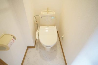 【トイレ】 | コーポサザンウインド | 落ち着いたトイレです
