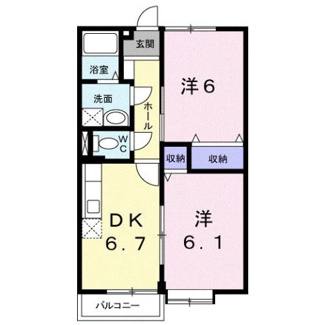 【間取り】 | コーポサザンウインド