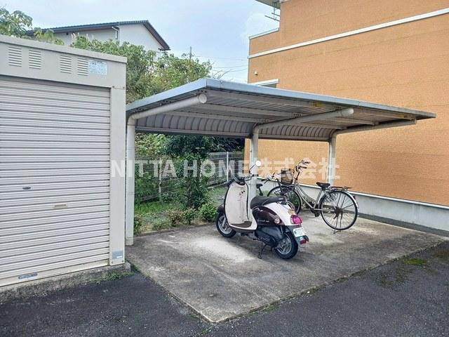 サザンヒルズのその他共用部分|屋根付きの駐輪場です◇