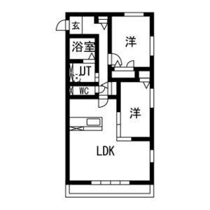 マインハイム　　　刈谷市近郊の賃貸はクラスホーム刈谷店の間取り