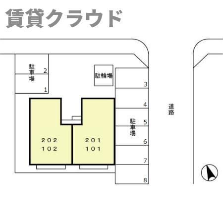 スカイクルーズの区画図