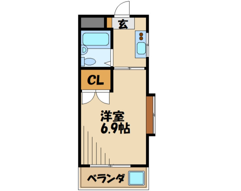 江戸川区北小岩６丁目のビルの間取り