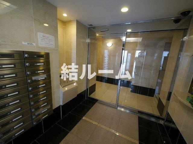板橋区板橋２丁目の賃貸マンションのロビー