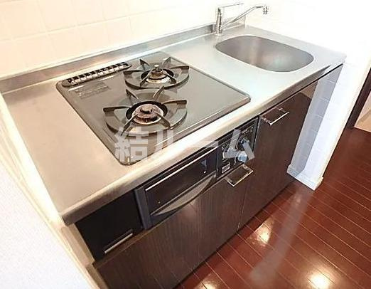 板橋区板橋２丁目の賃貸マンションのキッチン