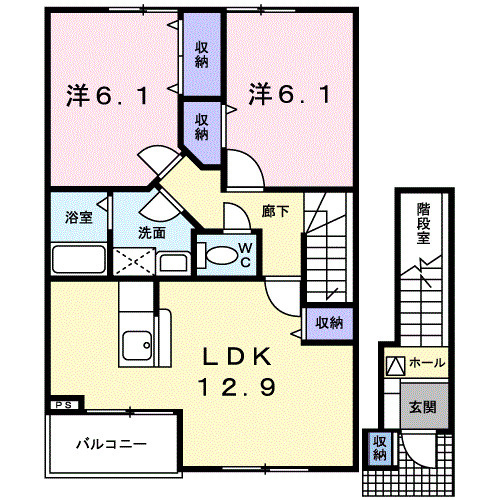 パルテールの間取り