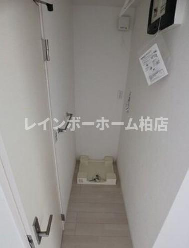 特典：仲介手数料が無料です!!の設備|室内洗濯機置き場です