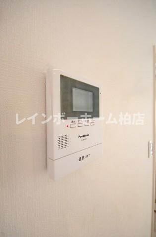 特典：仲介手数料が無料です!!のセキュリティ|モニタ付インターホンです