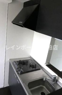 特典：仲介手数料が無料です!!のキッチン|２口ガスコンロです
