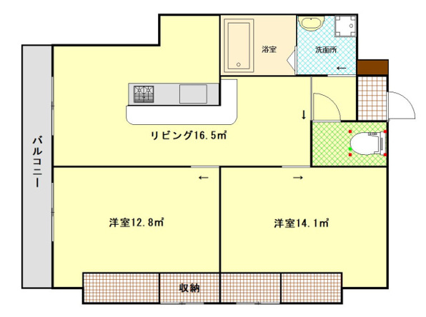 ノーブル平和大通り