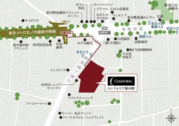 中野区本町４丁目の賃貸マンションのその他