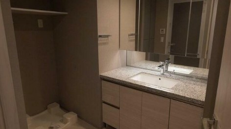 中野区本町４丁目の賃貸マンションの独立洗面台