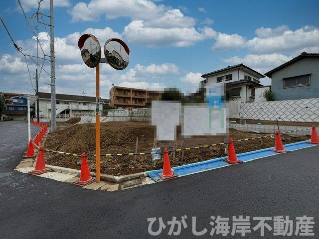 藤沢市大庭　売地　　全6区画の土地図|対象地は宅地1です。
