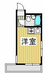 【間取り】 | カスティル渋谷 | 間取りです。