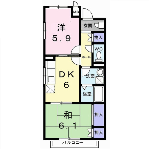 【間取り】 | メゾン河村