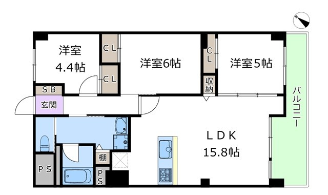 【間取り】 | 千里桃山台団地A1棟 | エイブルにて取扱い可能な住宅ローンは、全部で10種類以上！お客様にピッタリの住宅ローンを当社のFPよりご案内させて頂きます。住宅ローンのご相談だけでも、お気軽にご相談下さいませ。