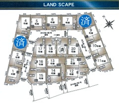 市原市諏訪２丁目第１の区画図
