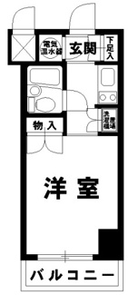 【間取り】 | グレイス高輪 | 間取りです。