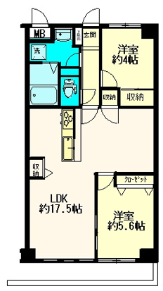 【間取り】 | ベルデュール