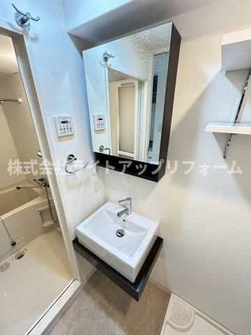ピアグレース神戸の洗面所