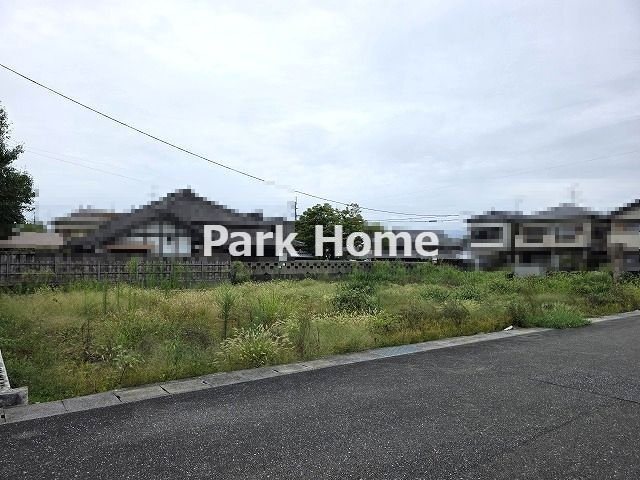 土佐山田町東本町2丁目 -南棟- 建築条件付き売土地の外観|2026.9月：現況（南・北２区画全体）