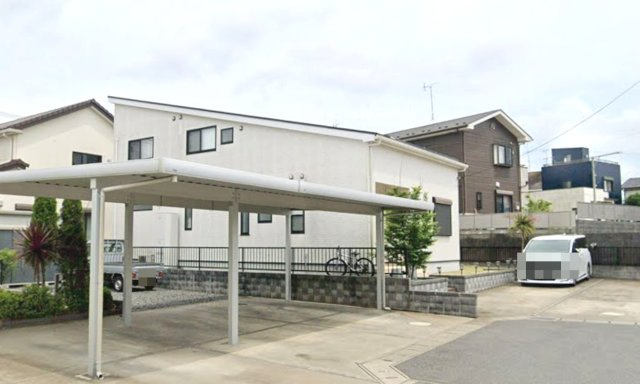 八街市八街に　中古戸建の外観|敷地約107坪4台可オール電化太陽光発電15.61Wパナソニック上下水JR総武本線八街駅徒歩約12分