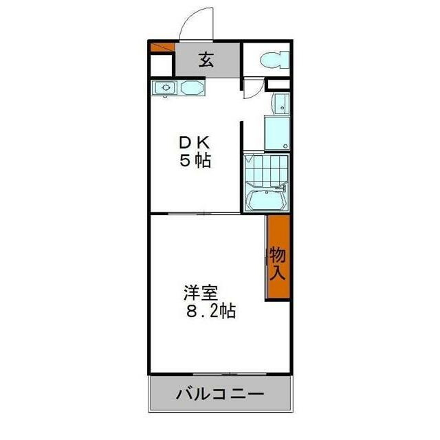 パークサイド姫路の間取り