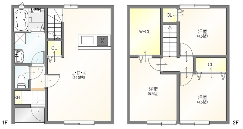 LUANA GARDEN の間取り