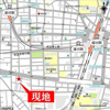 【地図】ホワイト・ルミエ 