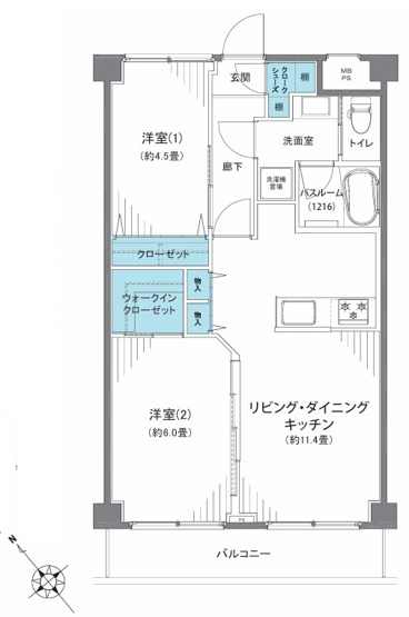 【間取り】 | 浅草ロイヤルマンション