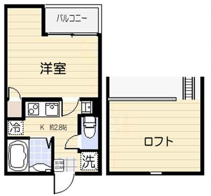 アクティ氷川台の間取り|間取りです。